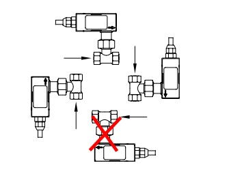 流量控制開關(guān)安裝示意圖說明